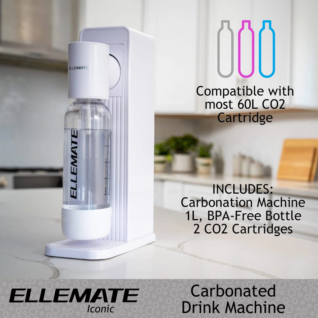 Carbonated Drink Maker with 2 CO2 Cartridges I1875