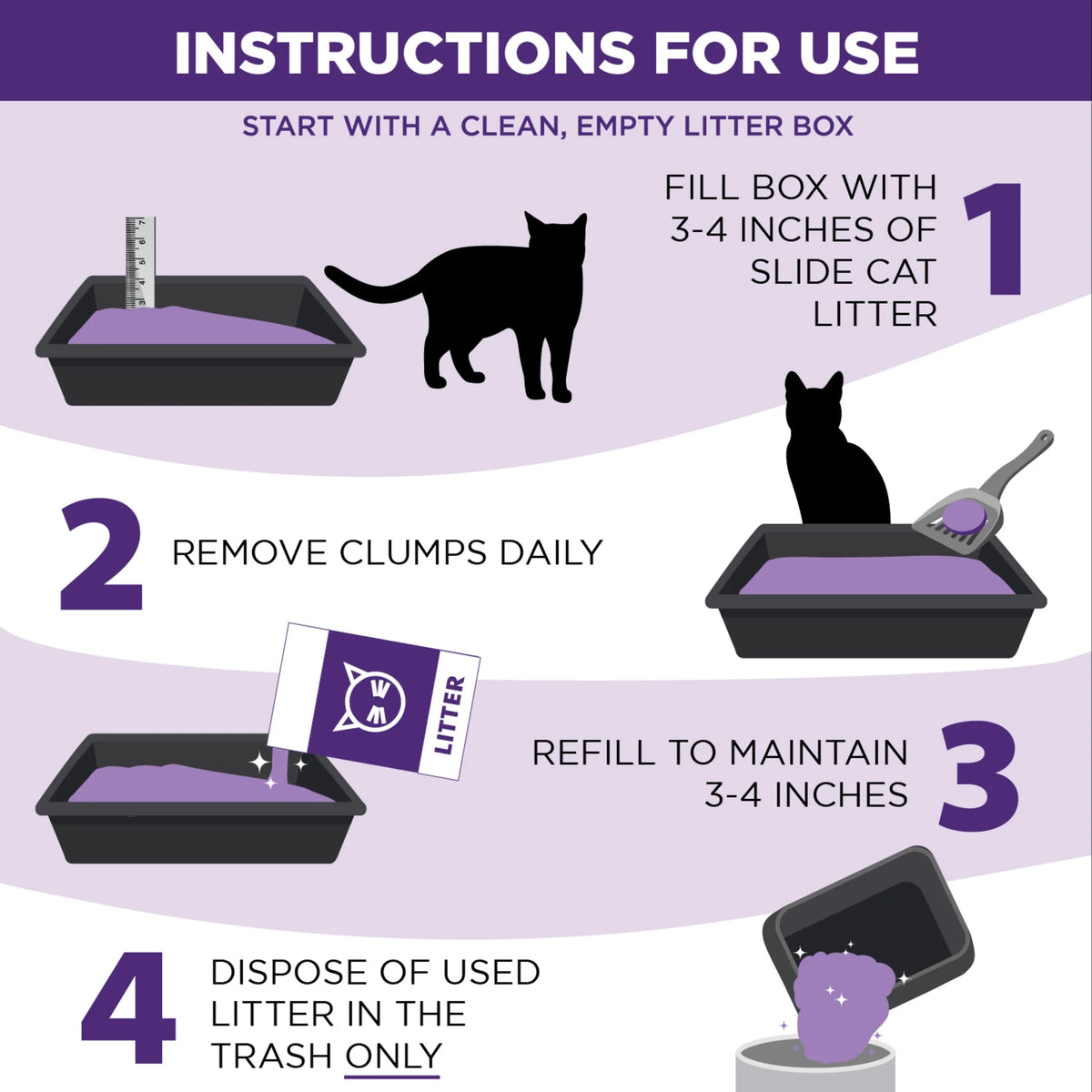 Clumping Cat Litter, 14 lbs V29731