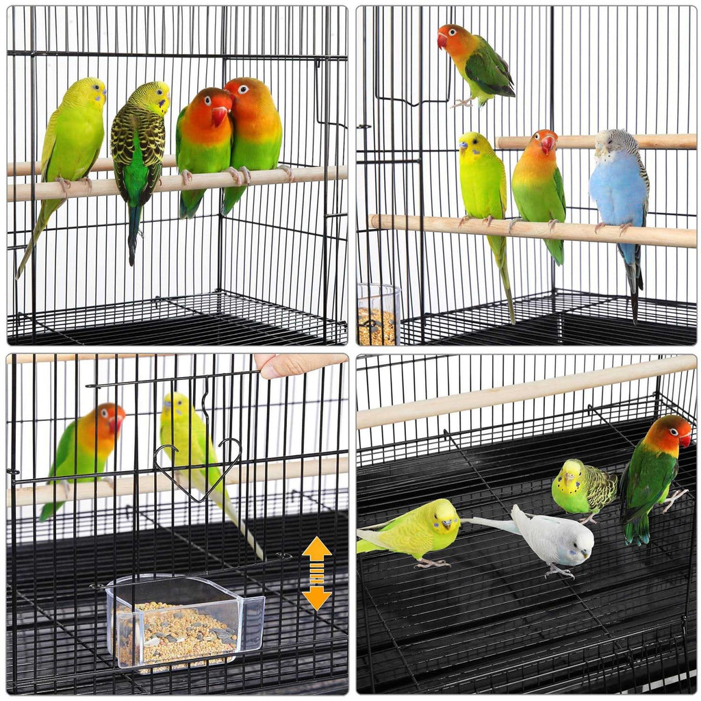 47 Bird Cage with Slide-Out Tray and Rolling Stand Q9565