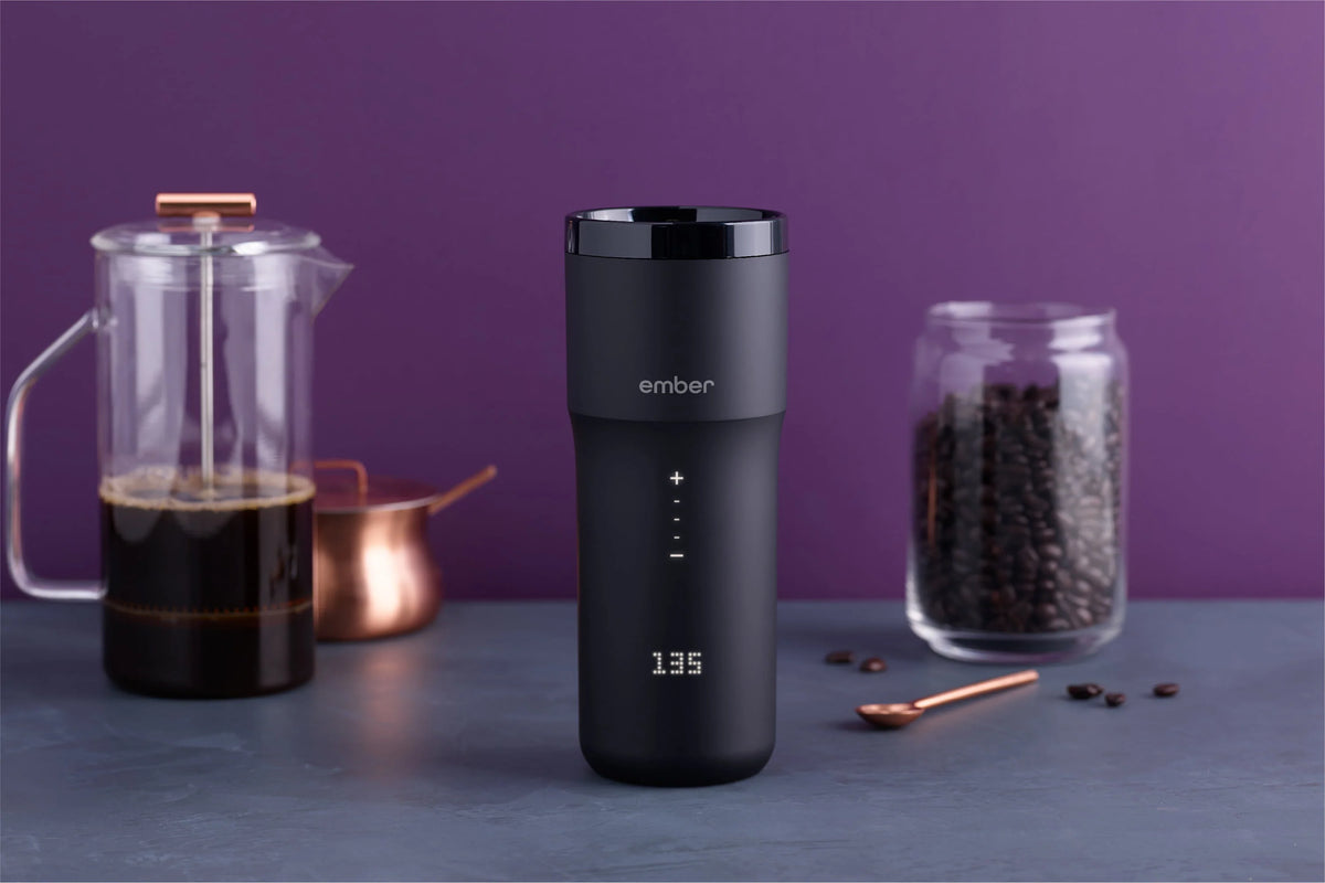 12 oz Black Temperature Control Smart Mug R9854
