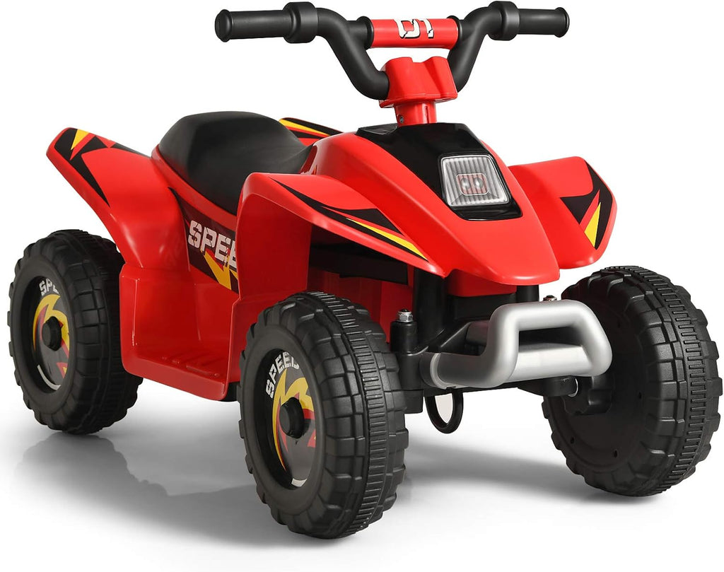 6V Battery Powered Electric Quad ATV White Z284800