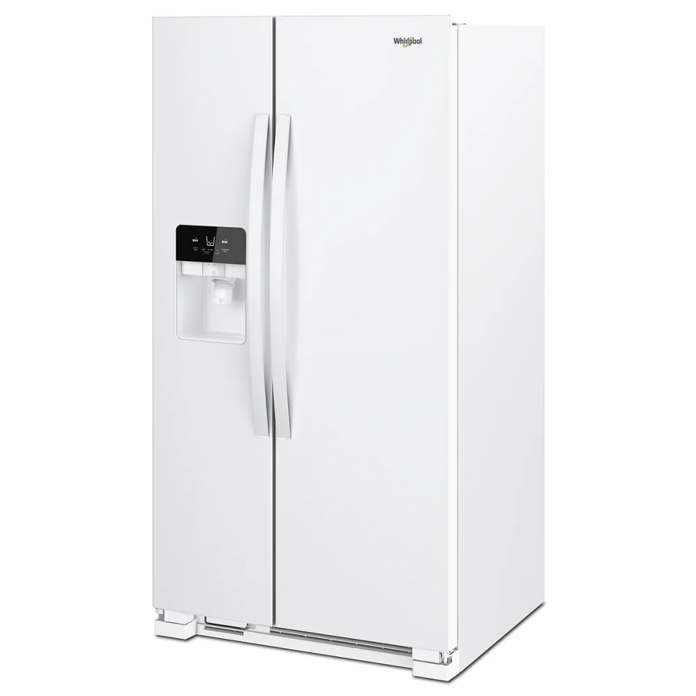 33 Wide 21.4 Cu. Ft. Side By Side Refrigerator - White Q508448
