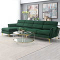 111" L Shape Recliner Sectional Sofa I891501