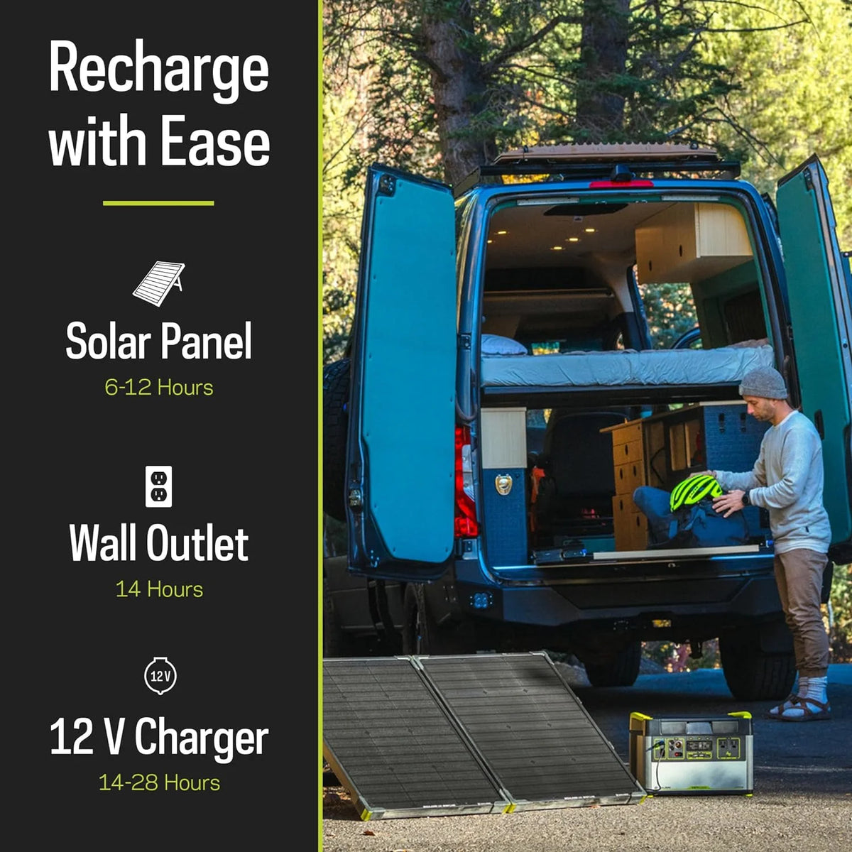 Portable Power Station 1516Wh Lithium Battery 2000 Watt T1551