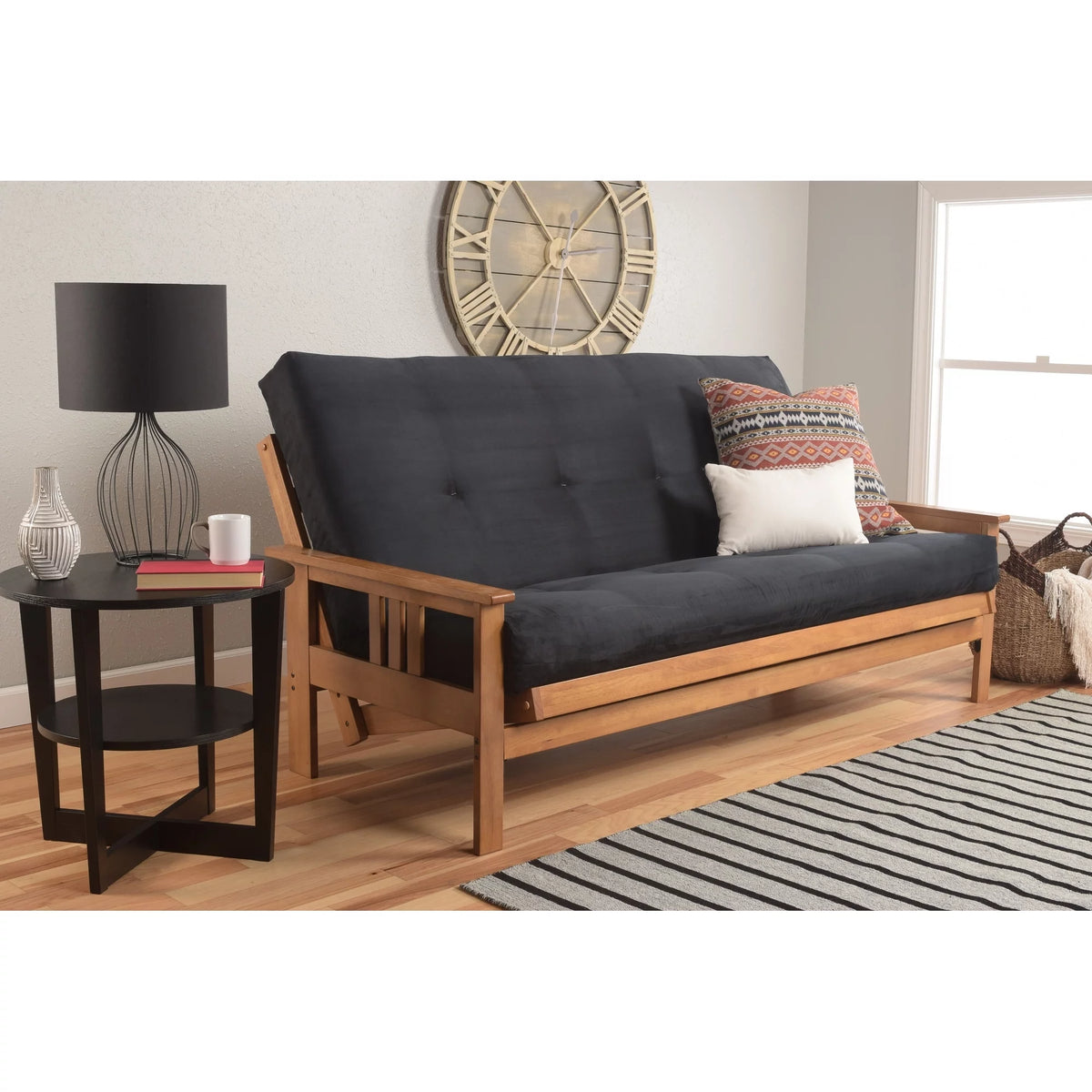 Cotton and Foam Full-size Futon Mattress L201
