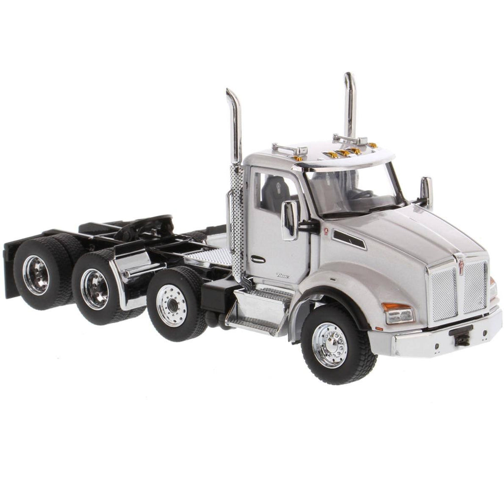 White Metallic 1/50 Diecast Truck Tractor Model B99187