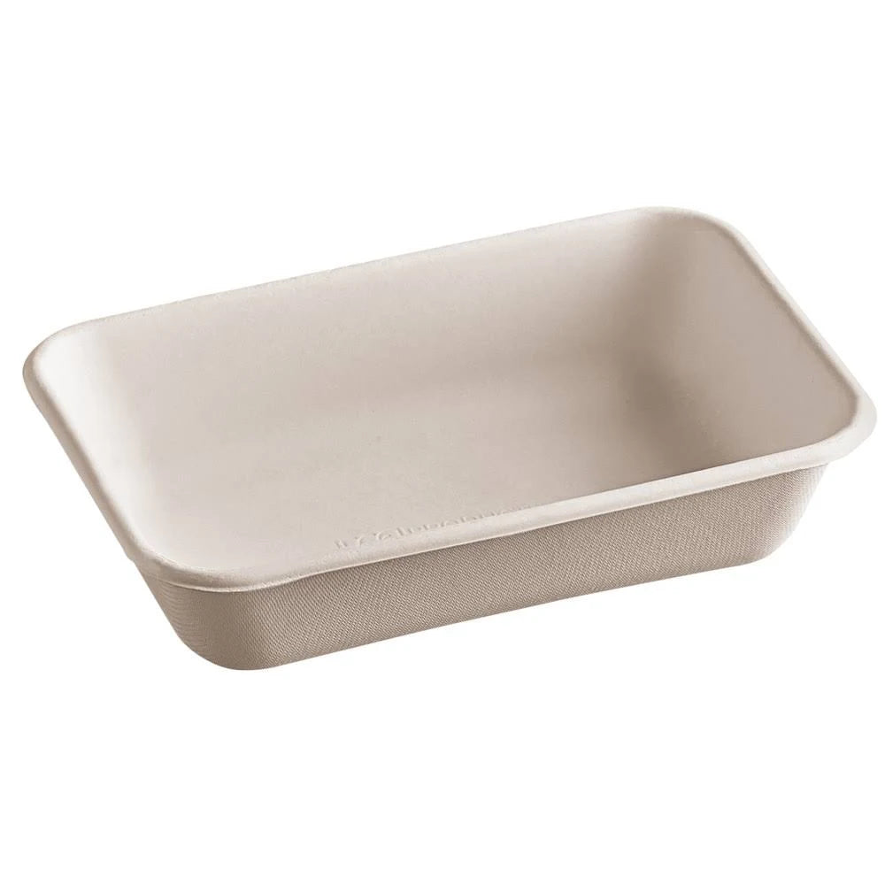32 oz. Compostable Sugarcane Takeout Container I667366