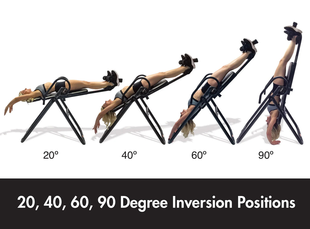Blue Heat and Vibration Massage Inversion Table L502597