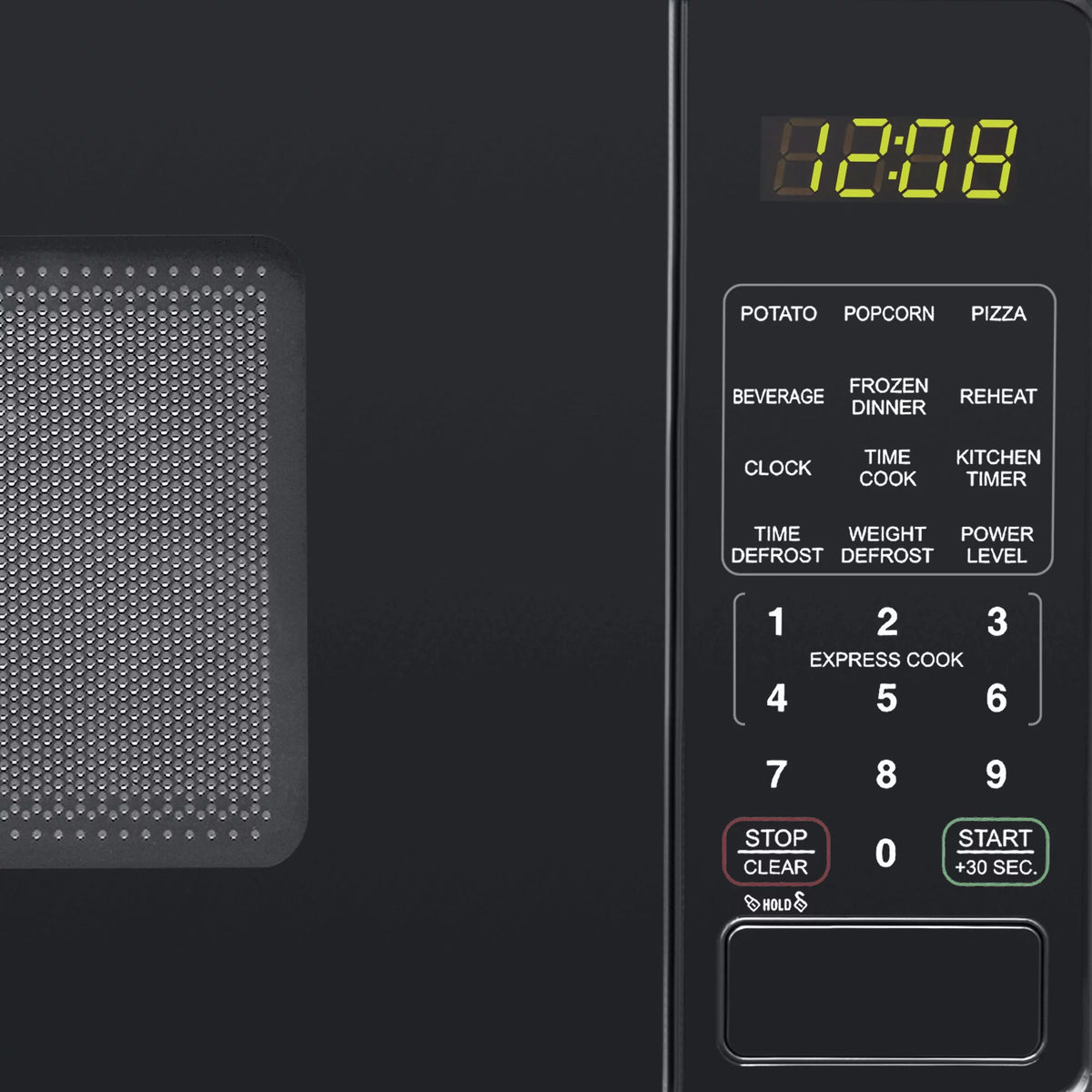 0.7 Cu ft 700 Watts Black Countertop Microwave Oven N5244