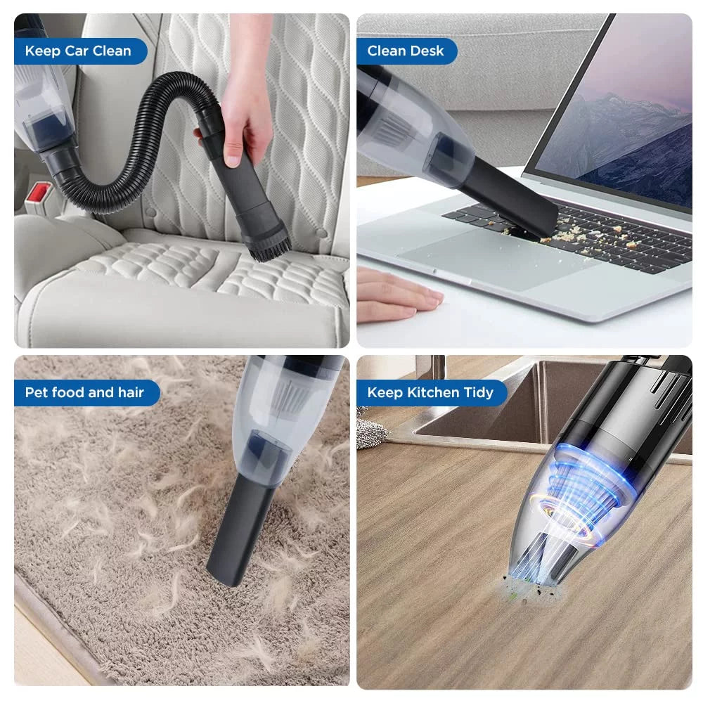 Cordless Handheld Vacuum Cleaner with Washable HEPA Filter A9689