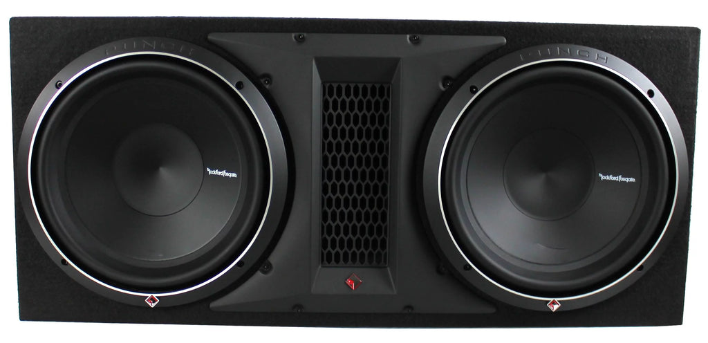 12 Inch 2400 Watt Dual Loaded Subwoofer Enclosure R752
