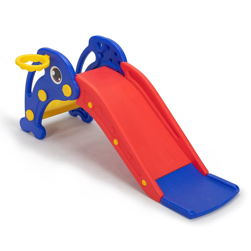 Toddler Slide with Basketball Hoop, Ball and Ladder K6533