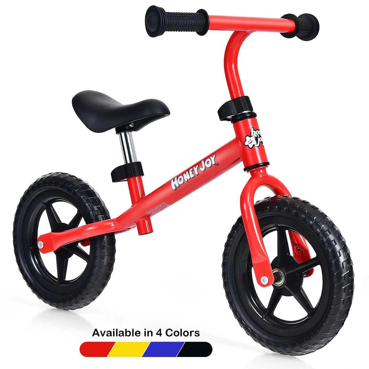 Kids Balance Bike No Pedal Training Bicycle Red T130
