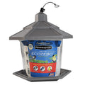 Gray Plastic 2.5 lb. Capacity Hopper Wild Bird Feeder F530