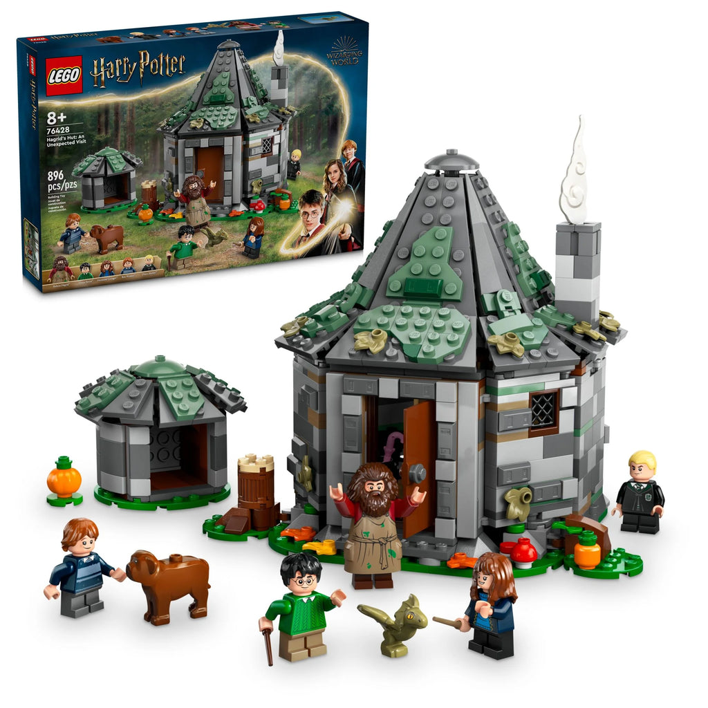 Buildable House Toy with 7 Characters and a Dragon X447532