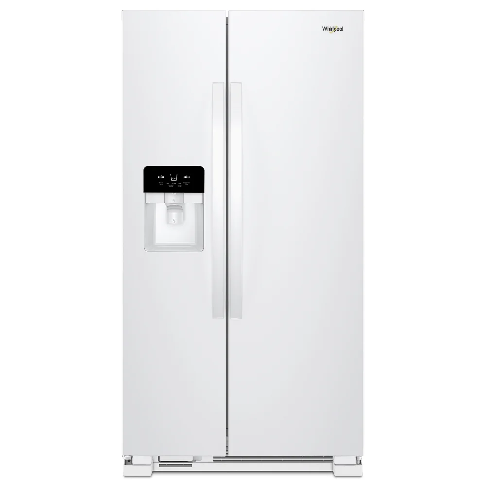 33 Wide 21.4 Cu. Ft. Side By Side Refrigerator - White Q508448