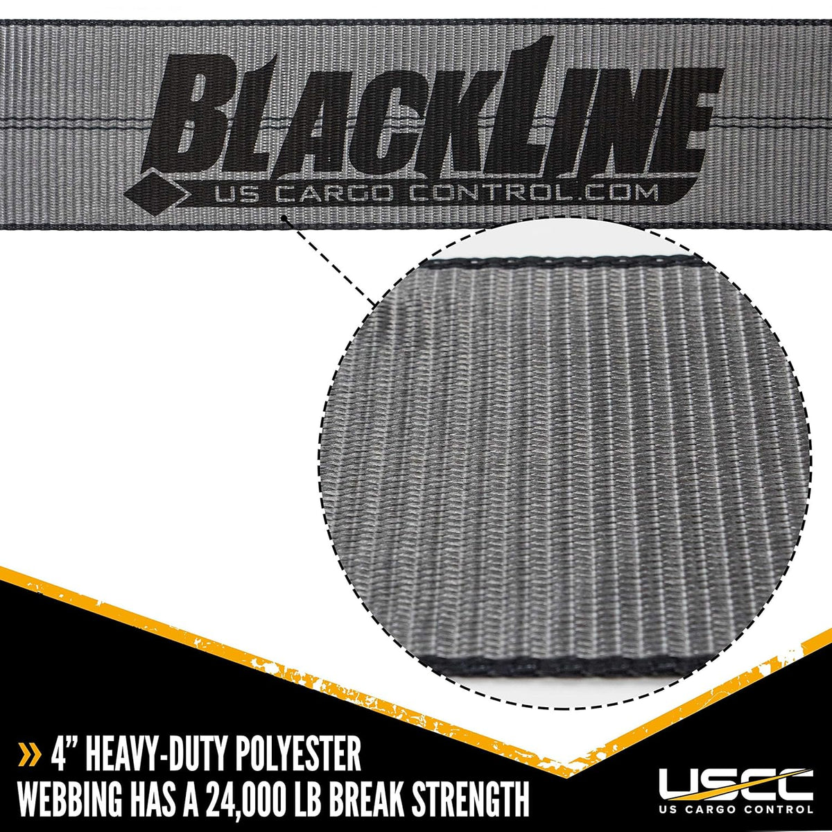4 Inch x 37 Foot Winch Strap with 30 Inch Chain Extension N294371