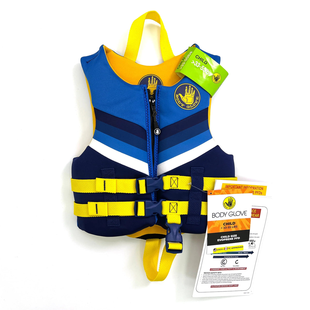 Child Boy Blue Life Jacket F6079