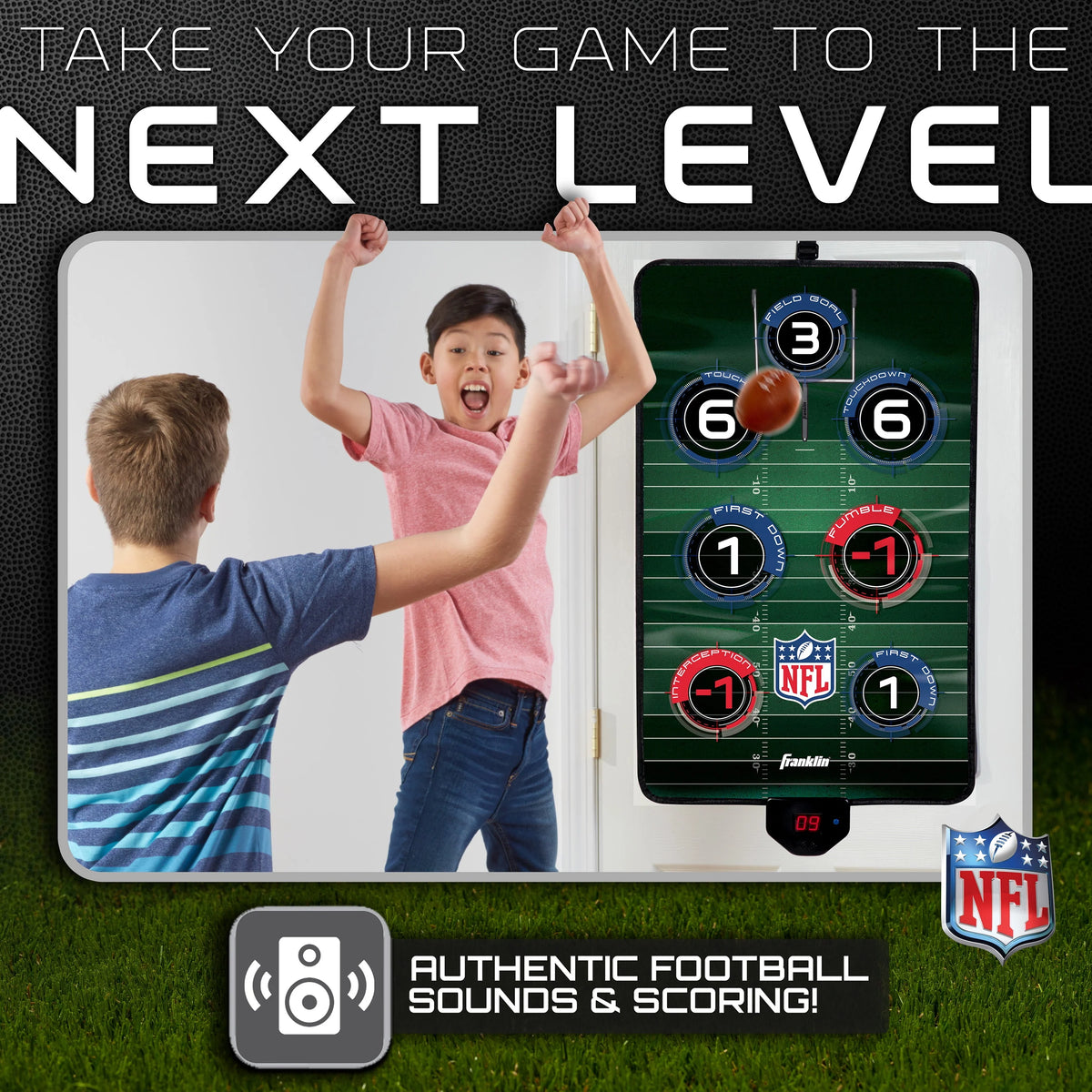 Electronic Football Target Toss M384123