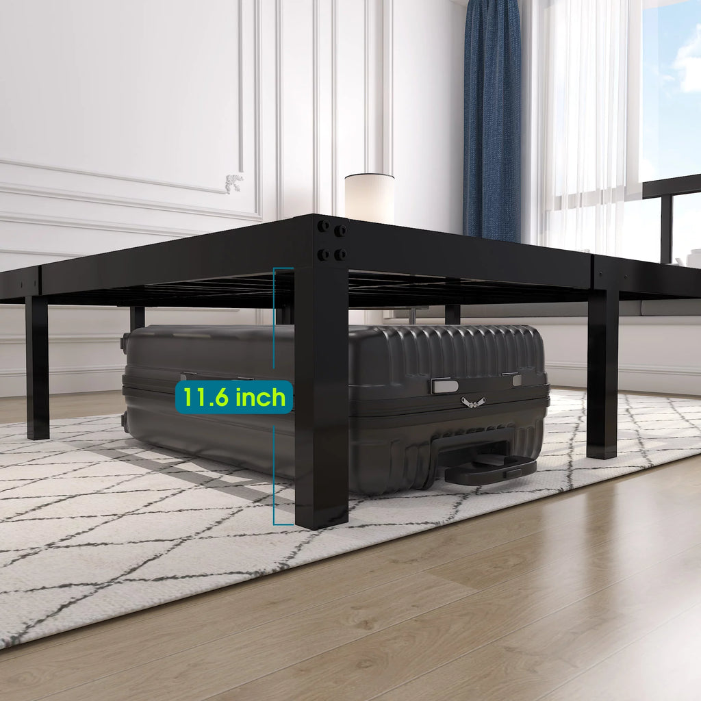 Queen Heavy Duty Metal Platform Bed Frame H506