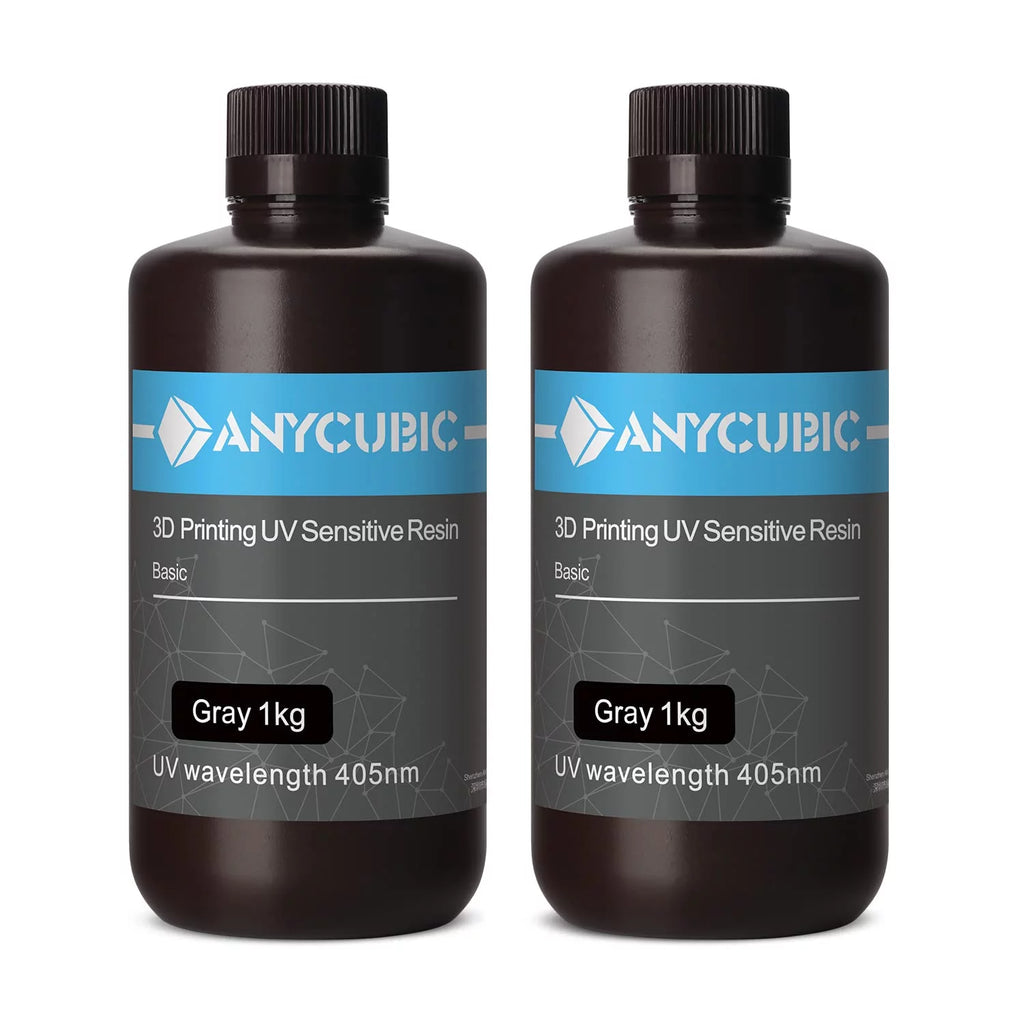 405nm UV Resin for LCD 3D Printer Gray 2kg V3280