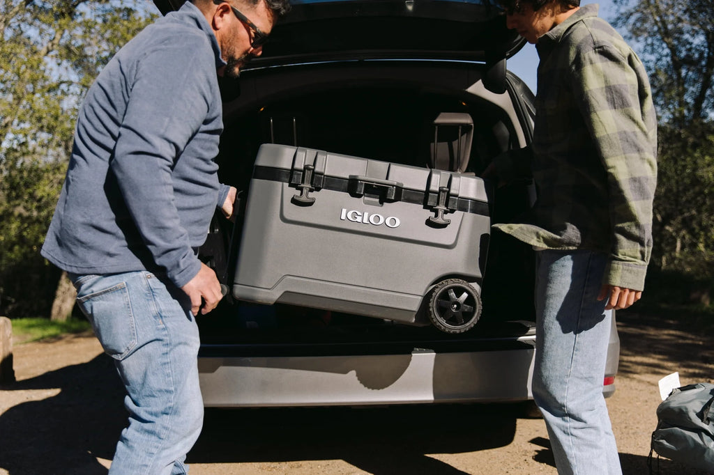 72 Quart Ice Chest Cooler with Wheels K274