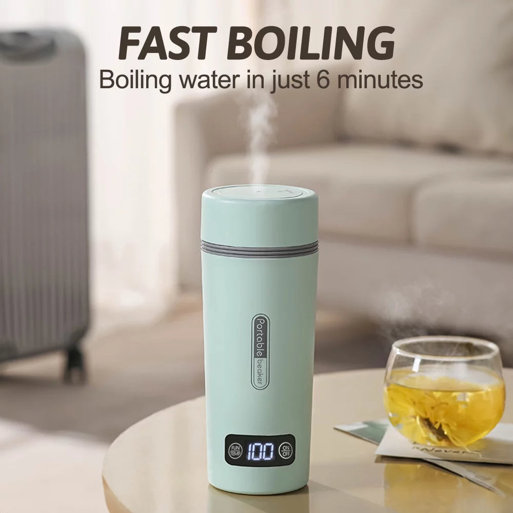 Portable Electric Kettle 350ml Stainless Steel E39772