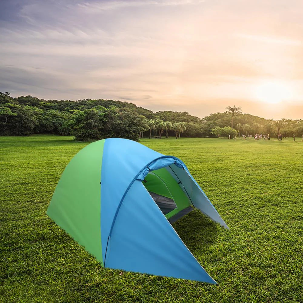 Blue Green Oxford Fabric Single Person Tent A77740
