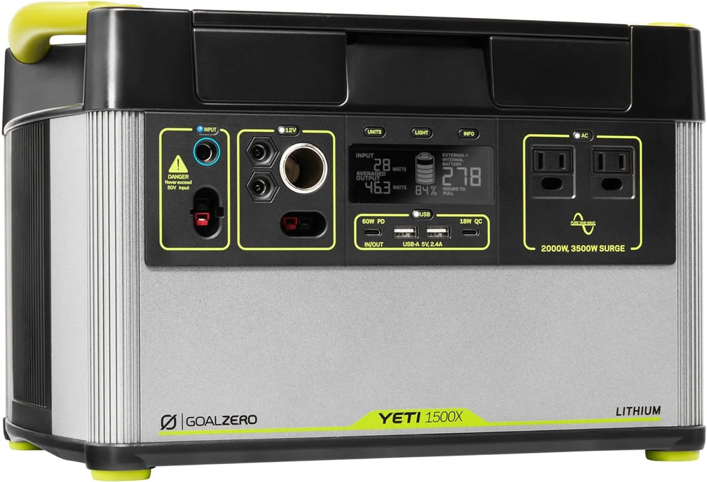 Portable Power Station 1516Wh Lithium Battery 2000 Watt T1551