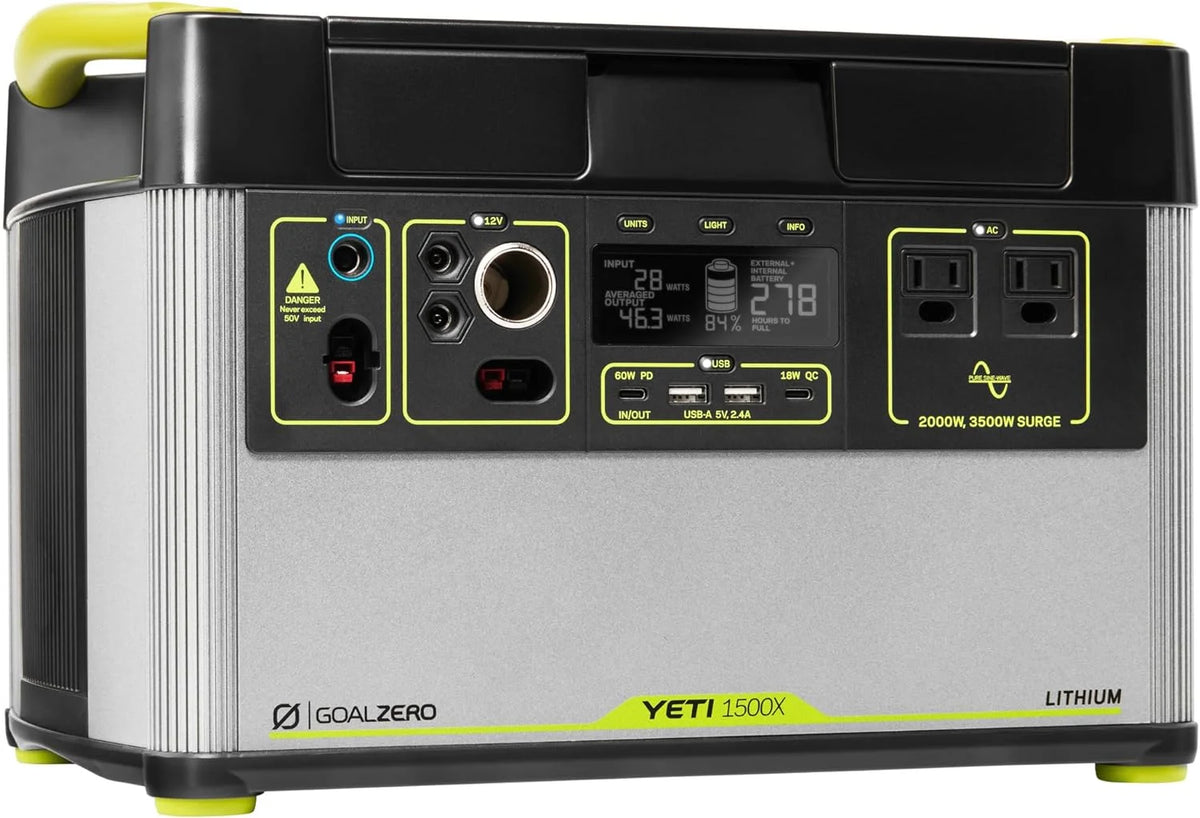 Portable Power Station 1516Wh Lithium Battery 2000 Watt T1551