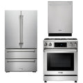 30 Propane Gas Range Refrigerator Dishwasher N84627