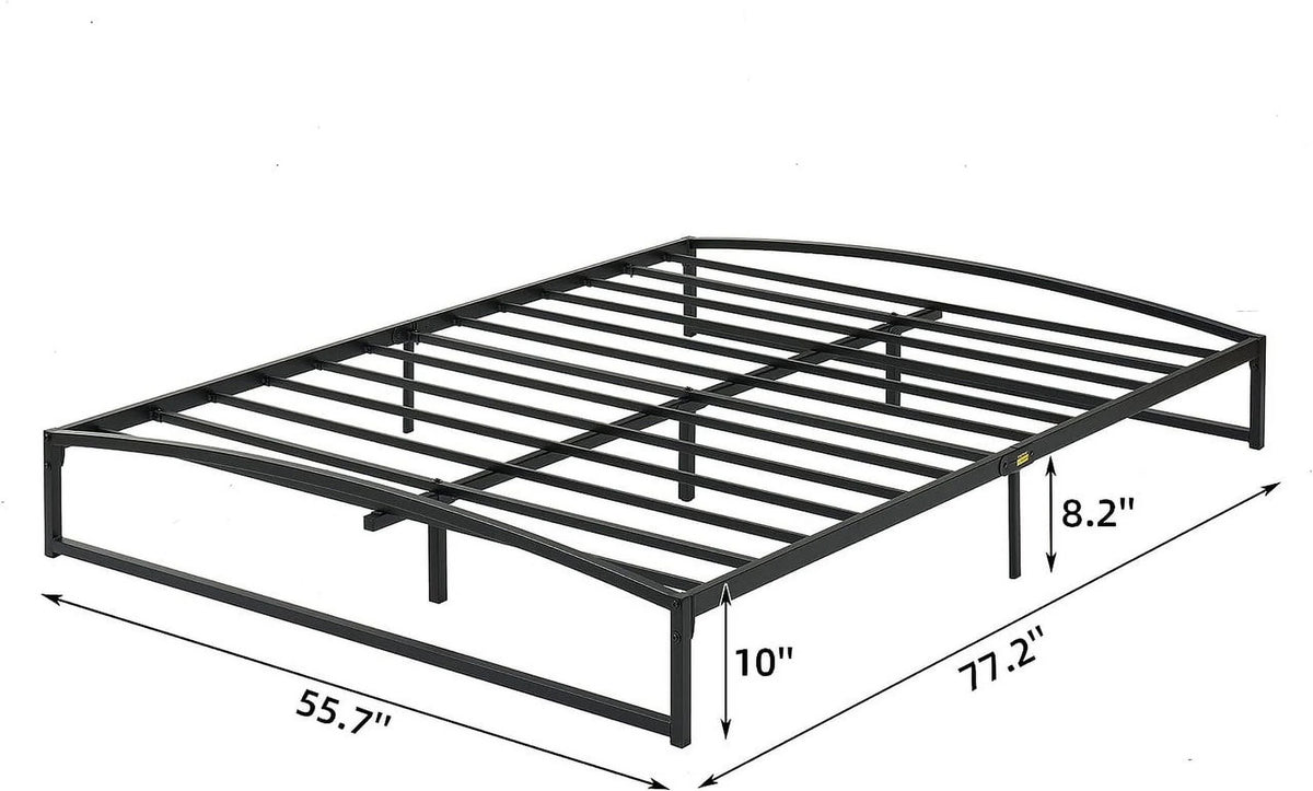 10 Inch Metal Twin Size Platform Bed Frame Y40963