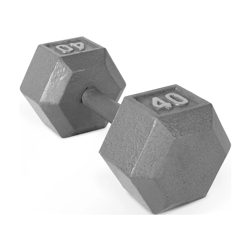 15lb Cast Iron Hex Dumbbell V9184
