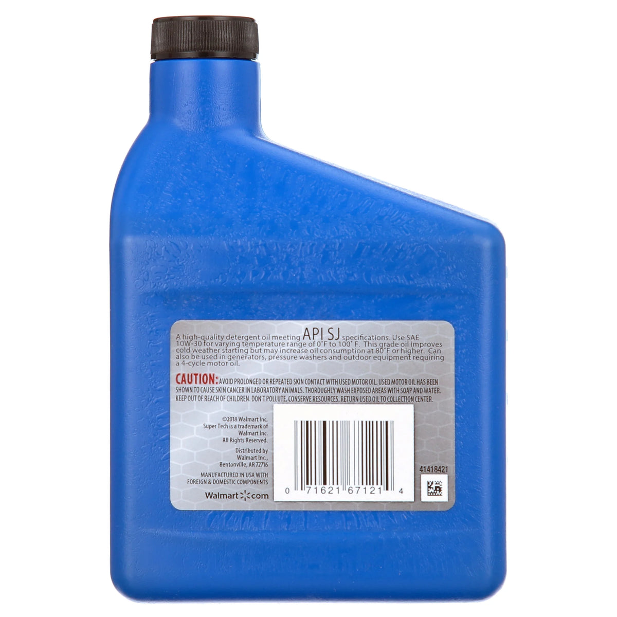 10W-30 Lawn Mower Oil 20 oz Bottle V343329