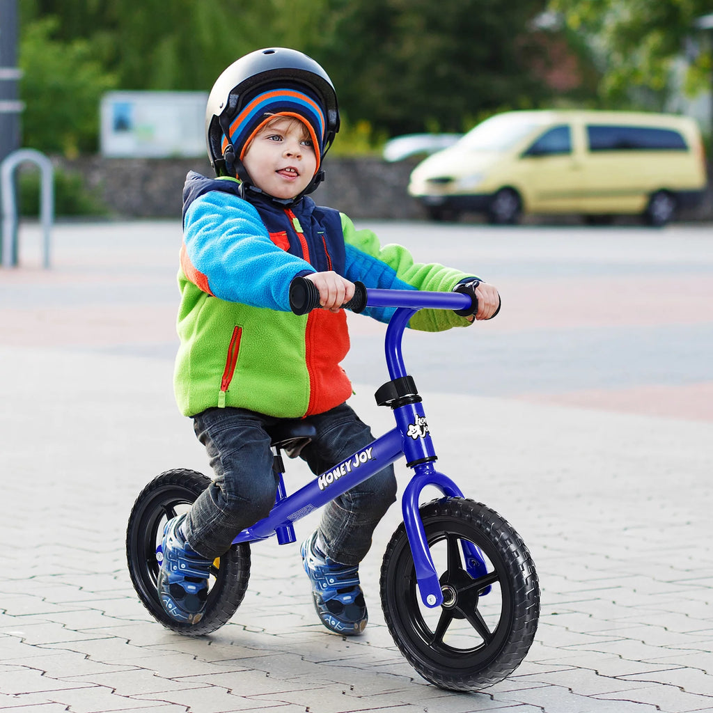 Kids Balance Bike No Pedal Training Bicycle Red T130
