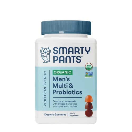 Organic Mens Multivitamins Gummy Vitamins 120 Gummies O937