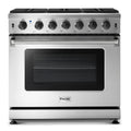 36 in. 6.0 Cu. Ft Propane Gas Range in Stainless Steel P1494