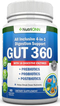4-in-1 Probiotics Prebiotics & Postbiotics with 18 Digestive Enzymes X656