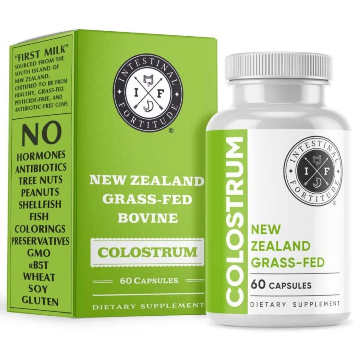 Grass Fed Colostrum Capsules 500 mg 60 CT E21095