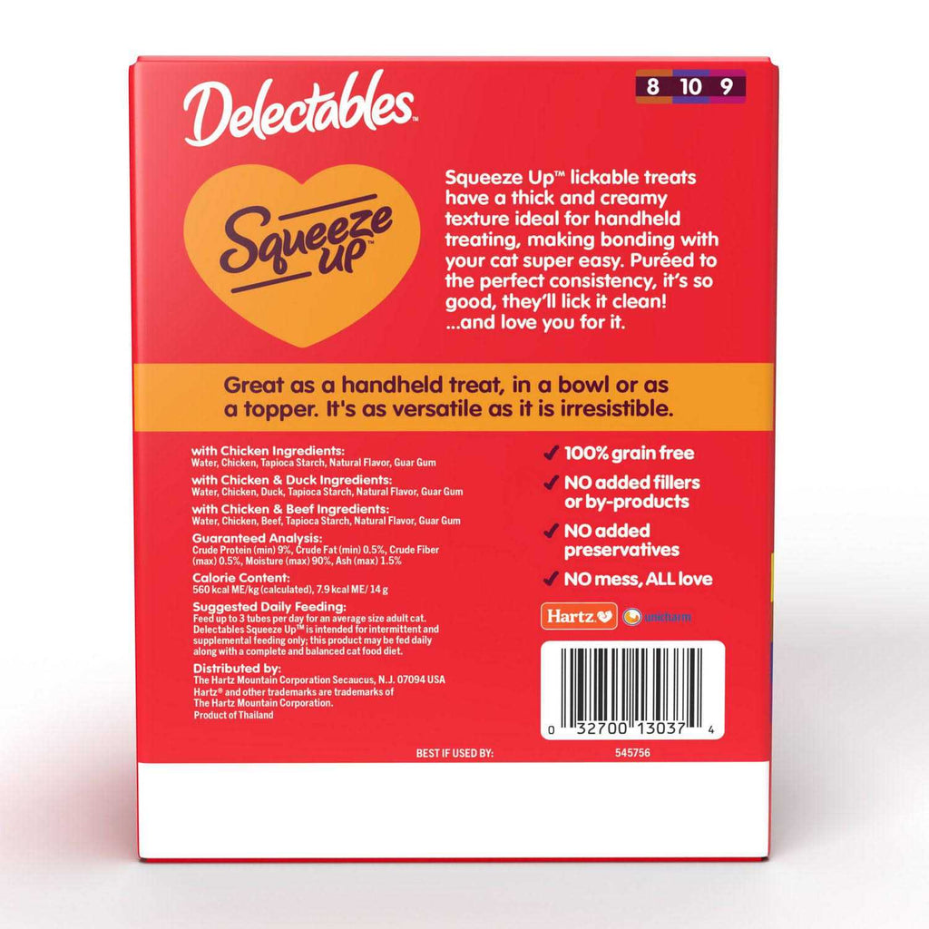 Lickable Wet Cat Treats Variety Pack B94888