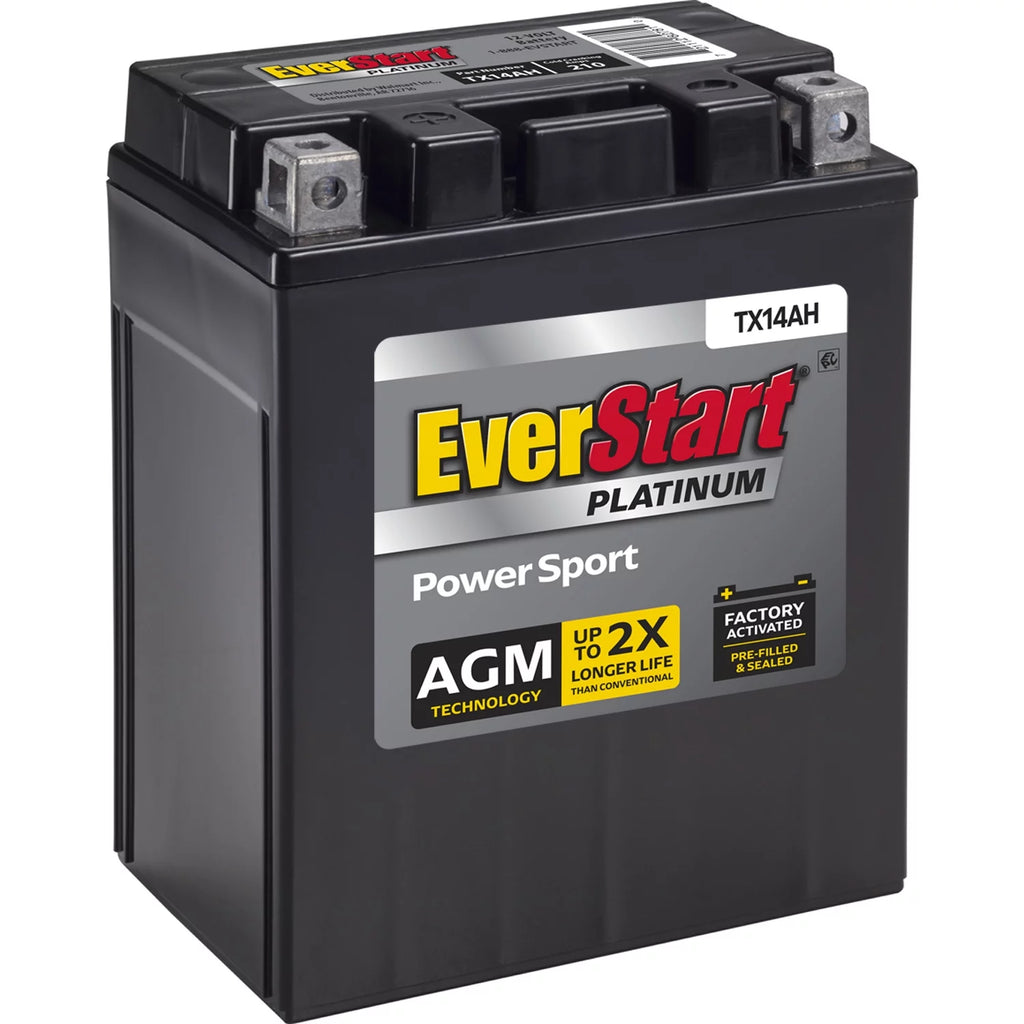AGM PowerSport Battery TX14AH 12 Volt 220 CCA Y43117