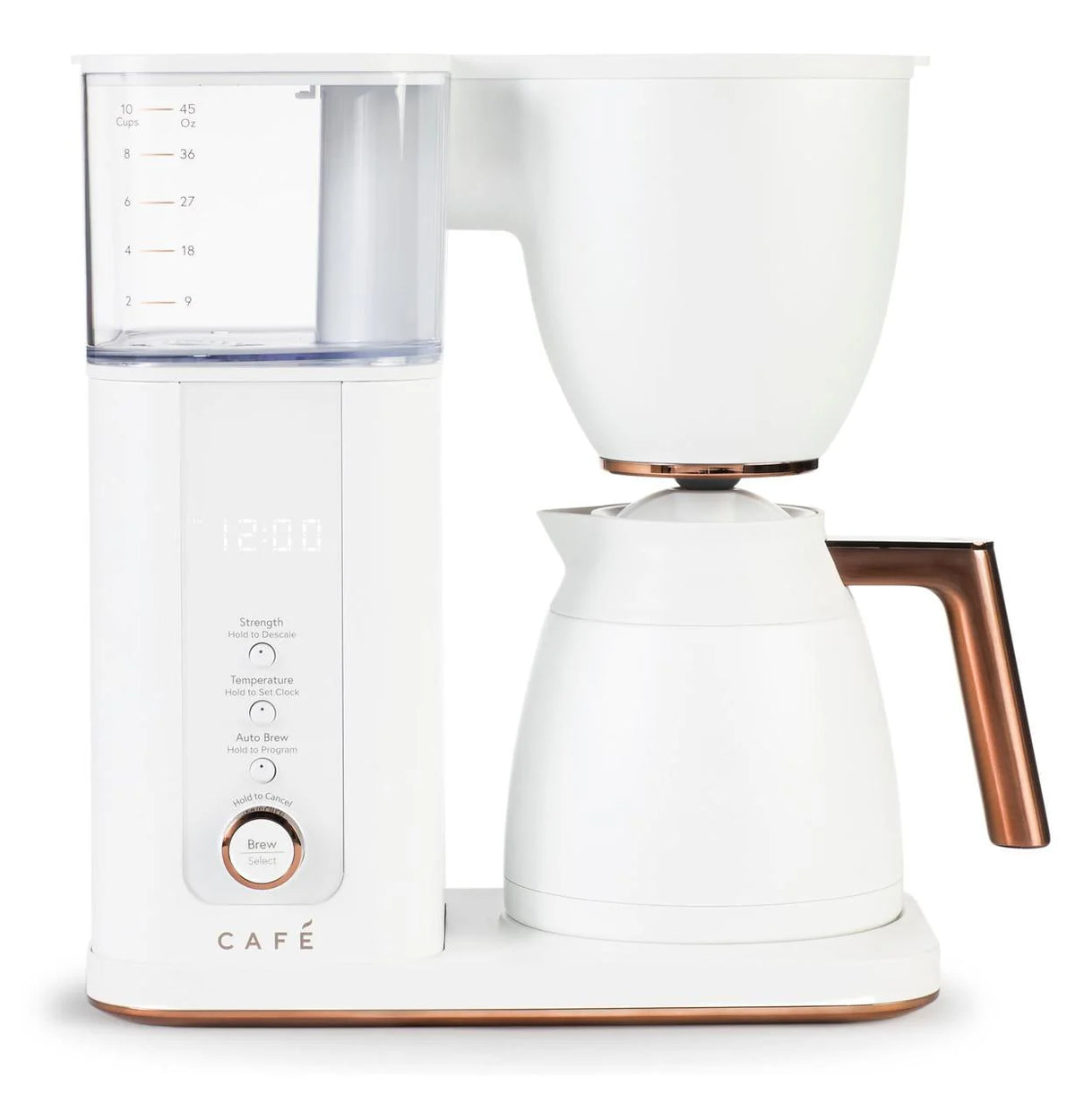 10-Cup WiFi Coffee Maker Matte White I178