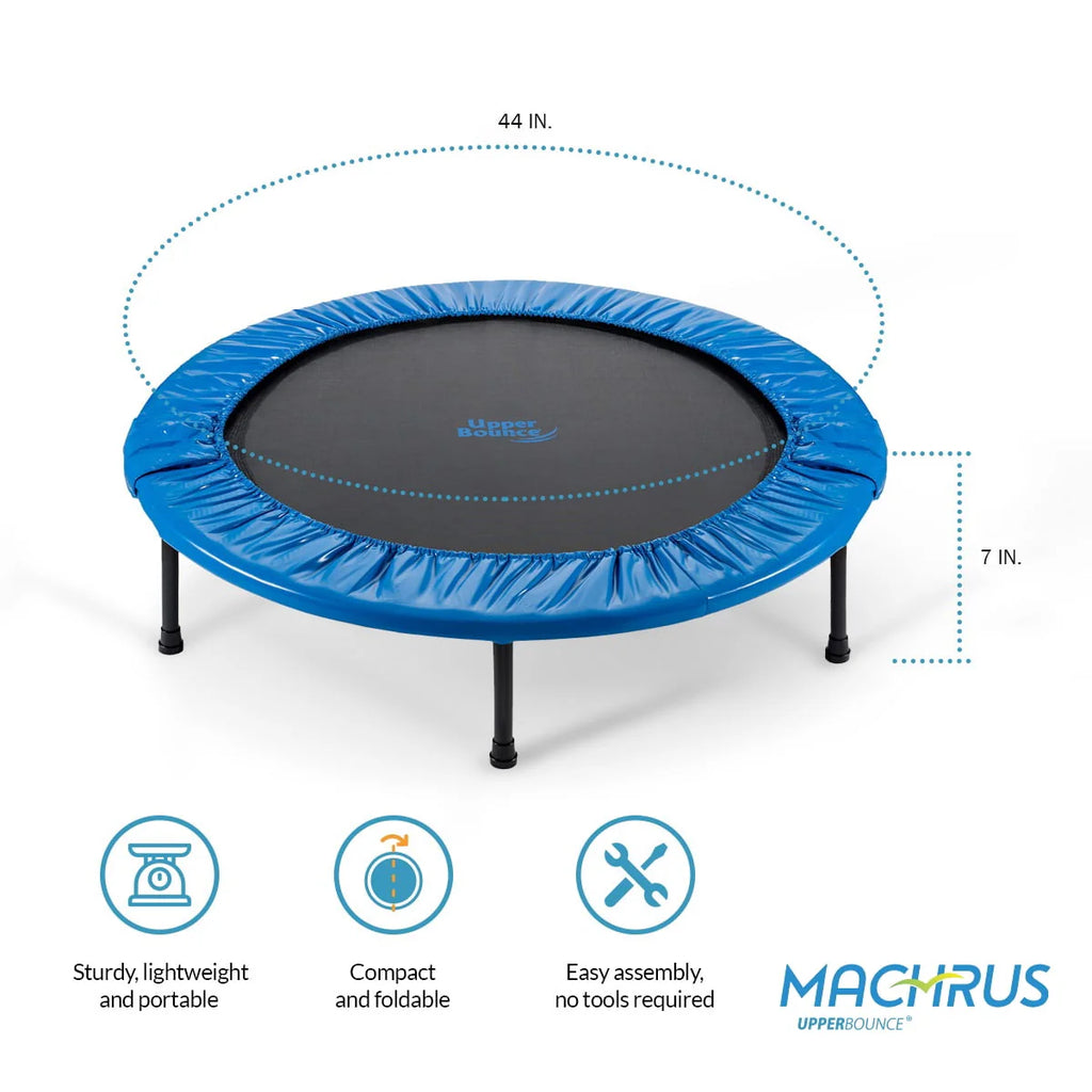 36 Mini Trampoline Rebounder with Jumping Mat, Portable Foldable B95607