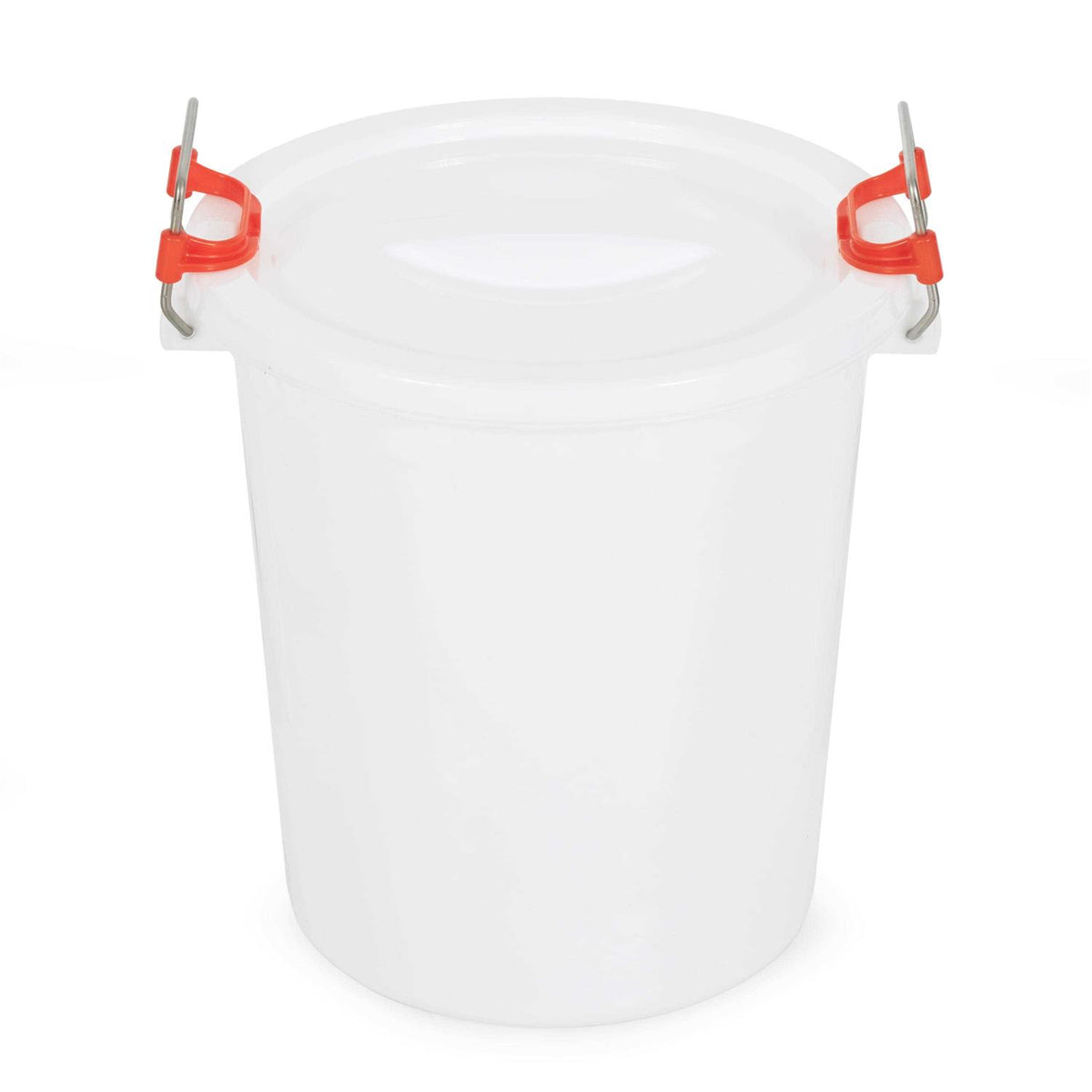 7 Gallon Feed and Seed Storage Pail with Locking Lid O6862