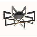 17 Inches Wide Black LED Flush Mount P112355