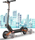 Dual Motor Electric Scooter, 2000W Up to 37 MPH & 50 Miles, 10 Off-Road Tires R695405
