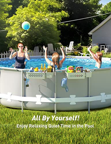 Poolside Storage Basket with Cup Holder Z171228
