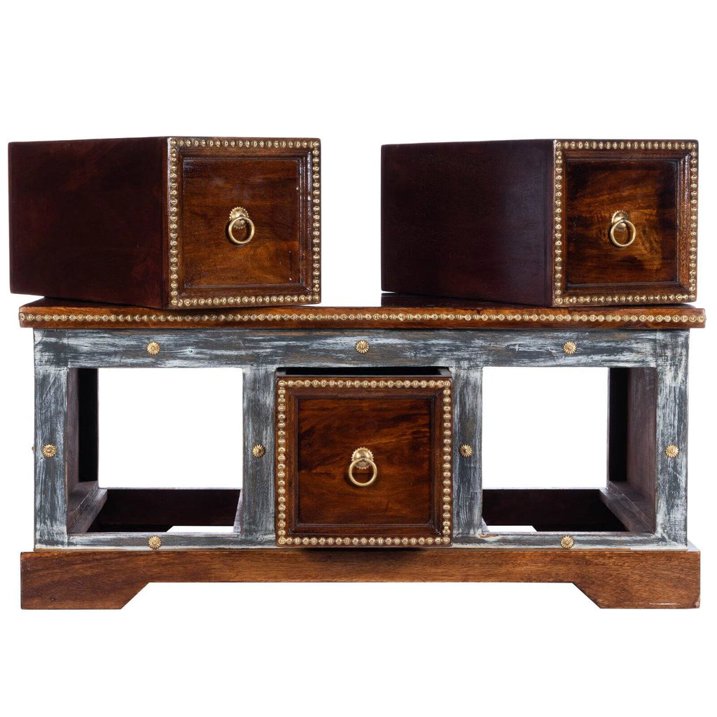 Wood Storage Coffee Table Q2743