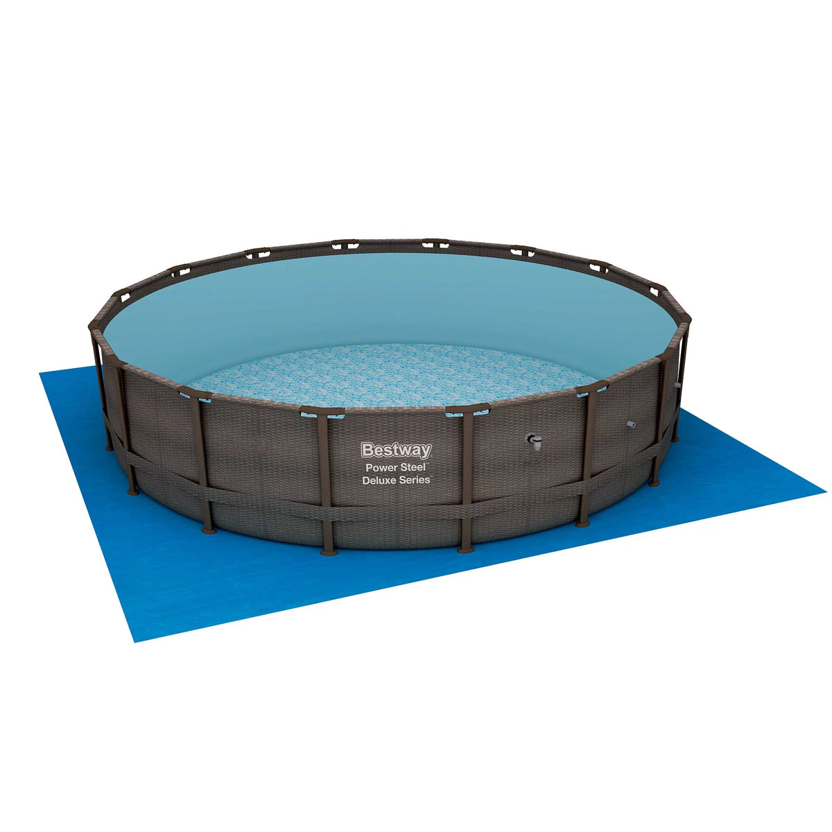16ft x 48in Round Frame Above Ground Pool Set Z732656