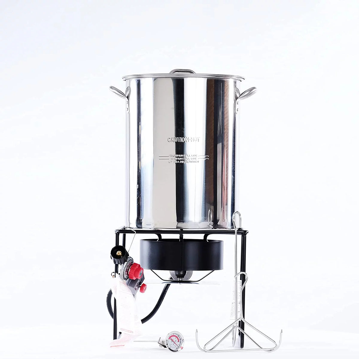 12 in. Stainless Steel Turkey Fryer Pot C75100